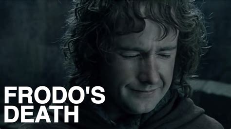 does frodo die in the books