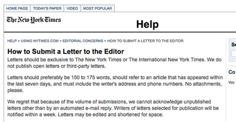 How to Submit a Guest Essay to the New York Times: A Comprehensive Guide