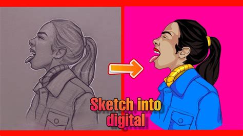 how to turn drawing into digital art: exploring the journey of transforming traditional sketches