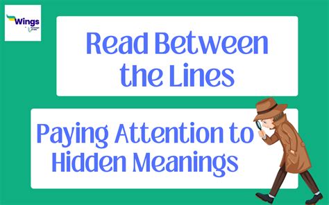 What Does “Reading Between Lines” Mean in the Books?